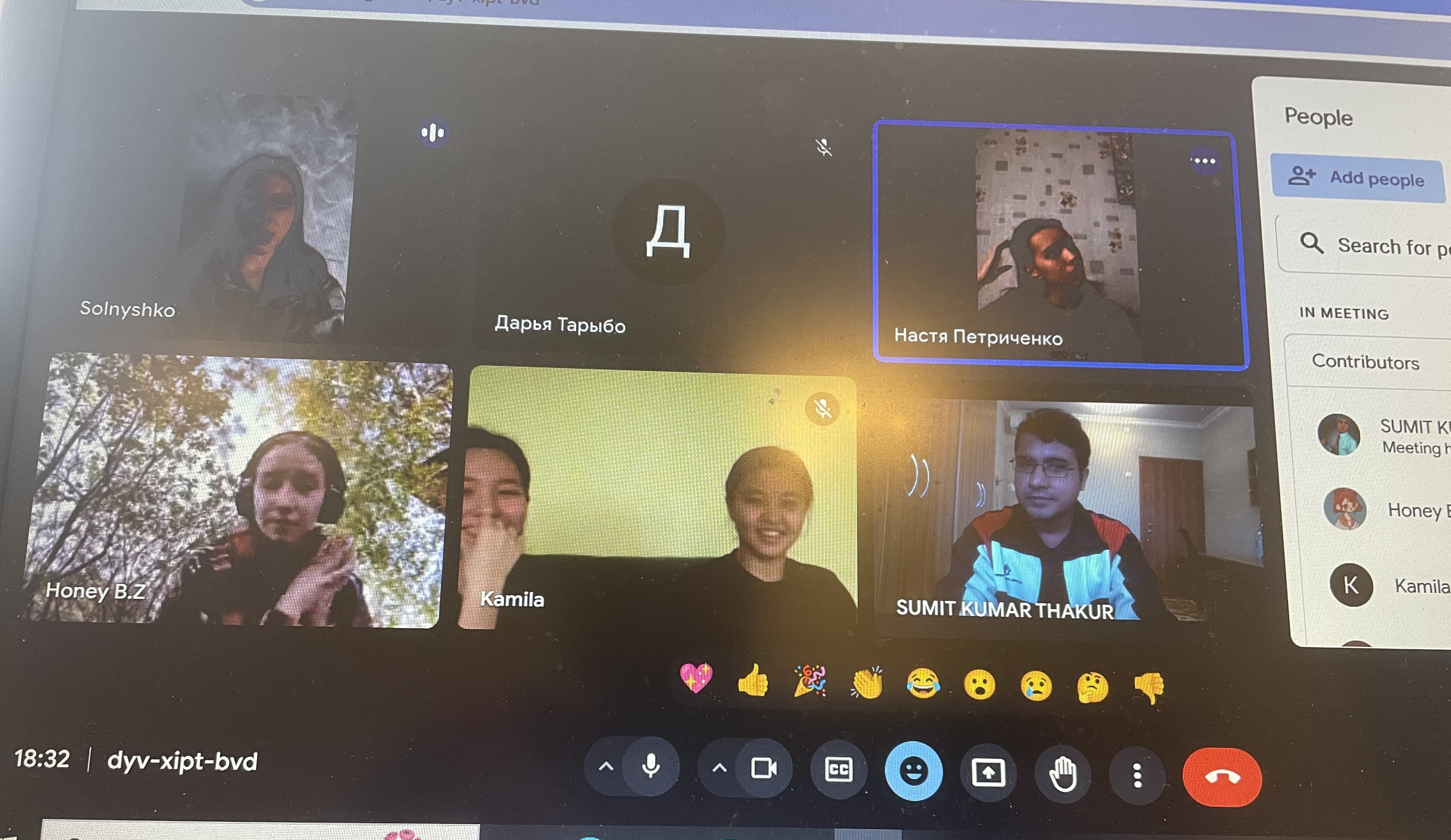 Training Session with Students